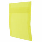 JAM Paper Enveloppes translucides, jaune primaire, 5,5 x 5,5 po, 250/paquet-Intérieur vierge où écrire un mot personnalisé