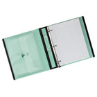 Staples - Reliure Better Binder - 1 po - menthe-Les anneaux en D se ferment solidement, permettant aux pages de se tourner facilement