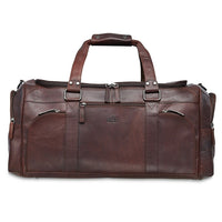Mancini – Sac de sport 99-5469-Brown, 23 x 10 x 10,25 (po), brun-Sac de sport
