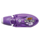 BIC - Ruban correcteur Wite-Out Micro - couleurs variées - Paquet de 2-Corrections instantanées