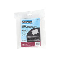 Advantage - Filtres d'evacuation HEPA - Protection renforcee (40324)-Advantate 40324 Enhanced HEPA Exhaust Vacuum Filters protection from mold, pet dander, dust mites debris & pollen particles.