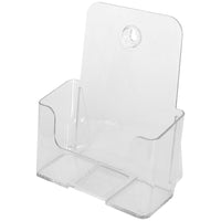 Eddies Hang-Up Display Ltd. Porte-documents pour brochures sur comptoir et mural - transparent - 20 paquets-Porte-Littérature