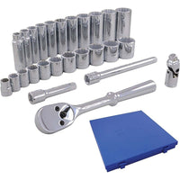 Ensemble de 26 douilles 3/8 po, 12 pans-1