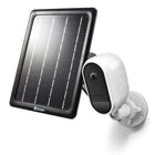 Caméra de sécurité Swann sans fil 1080p avec panneau de charge solaire et support extérieur - Blanc-Aucun câble d'alimentation nécessaire, vous pouvez donc positionner cette caméra n'importe où grâce à sa conception 100 % sans fil