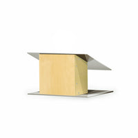 Urbann Lutrin de table K9, Anti-bactérien - aluminium et bois, naturel-Type de lutrin : De table
