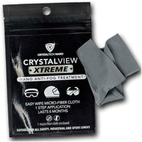 Traitement antibuée Crystalview Nano 2.0 Crystalview-Protection d'écran universelle: écran de smartphone, tablette, ordinateur portable ou smartwatch