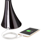 OttLite Wellness Series - Lampe de bureau à DEL Swerve avec 3 modes de couleur-Niveaux de luminosité variable : Vous pouvez régler la luminosité de la lampe à DEL à l'aide des commandes tactiles