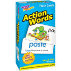 TREND enterprises, Inc., Ensemble de cartes éclair, Mots d'action, 96 cartes-Ensemble de cartes éclair pour la salle de classe, l’établissement de soins ou pour l’utilisation à domicile pour l’enseignement du verbes anglais