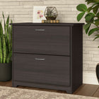 Classeur latéral à 2 tiroirs Cabot de Bush Furniture - gris pourpre-L’engagement de Bush Furniture en matière de sécurité comprend des tests rigoureux qui respectent ou surpassent les normes ANSI/SOHO