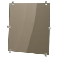 Zenith Safety - Miroir plat, sans cadre, 12 x 12 po, 2/paquet (SDP510)-Hauteur : 12 po