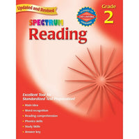 Carson Dellosa Spectrum Reading Workbook, Grade 2-La lecture du spectre pour la 2e année comprend une pratique ciblée pour la compréhension de la lecture.