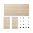 Fitueyes - Support double pour écran - Support pour écran d'ordinateur 16.7 po - Chêne - Lot de 2-Fabrique en MDF de 15 mm de haute qualite