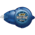BIC - Ruban de correction Wite-Out EZ Refill, recharge-Le distributeur rechargeable est doté d'un système de recharge facile à utiliser, avec une jauge du niveau de ruban correcteur pour un contrôle facile