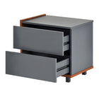 Star Quality - Armoire de rangement à 2 tiroirs-20.5 H x 19.75 l x 15.75 P po
