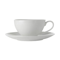 Maxwell & Williams – Tasse et soucoupe à cappuccino, blanc, paq./4-Verres, tasses et gobelets