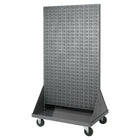 Quantum – Système de rangement à persienne mobile avec bacs de 25 x 72 po (QMD-36H)-Largeur globale : 25 po