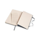 Moleskine – Carnet, ligné, grand format, bleu saphir, couverture rigide-Reliure