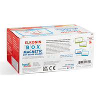 Hand2Mind - Elkonin Box Magnetic Dry-Erase Board Set-Utilisez les planches d'effacement à sec pour dessiner une image du mot, décomposez le mot en phonèmes, puis utilisez le curseur pour passer d'une boîte à l'autre pour aider à prononcer le mot.