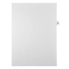 Mark Maker – Onglets séparateurs juridiques blancs, 1/15 onglets, format lettre, sans trous, numéro 140, 25/paquet-Onglets séparateurs blancs, 1/15 onglets