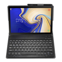 Blu Element - Etui Folio avec clavier Bluetooth pour Samsung Galaxy Tab S6 Lite (2020) de 10,4 po - noir-Clavier bluetooth léger et mince de 7 mm magnétiquement détachable avec une portée de 10 m.