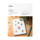 Cricut - Vinyle imprimable 8,5" x 11" - Blanc - Paquet de 12-12 feuilles de 21,6 cm x 27,9 cm (8,5 po x 11 po)
