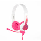 BuddyPhones StudyBuddy Casque - Rose-Un son sécurisé est fourni en standard, plafonnant le volume maximum à 85 dB.