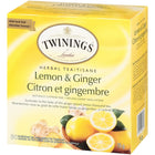Twinings – Sachets de tisane Citron & Gingembre, paq./50-Pour savourer la pleine saveur de nos thés, faites bouillir l’eau et versez sur le thé. Infusez de 2 à 4 minutes ou selon votre goût