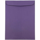 JAM Paper - Enveloppes ouvertes pour catalogue - 9" x 12" - Violet foncé - paquet de 25-Couleur : violet foncé.