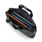 Samsonite Classic Leather Mallette Mince, Noir-4