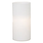 Eglo - Geo lampe de table avec interrupteur sur fil - 8" - verre blanc-Lampe de table