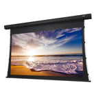 Elunevision - Écranmotorisé 92" 16:9 Reference 4K Acoustic Weave Tab Tension-Écran de projection électrique