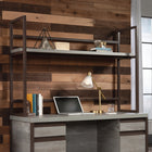 Sauder - La Collection Manhattan Gate Surmeuble - Finition Mystic Oak-Finition Mystic Oak, Bois d'ingenierie, Metal