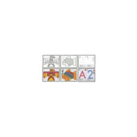 Livre d'activités Do-A-Dot Art Color Me Nursery Rhymes, paquet de 6-Voici les livres d'art et d'activités parfaits à utiliser avec votre Do-A-Dot Art