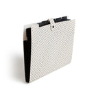 U Brands Fashion Classeur expansible à 5 pochettes sans rabat, chic pointillé classique (3307F04-24)-L'Expansion De La Gamme: 1 pouce