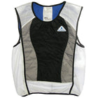 TechNiche HYPERKEWLMC — Veste ultra à refroidissement par évaporation d’eau, bleu, grand-Veste ultra sport à refroidissement par évaporation d’eau; tremper dans l’eau pendant 1 à 2 minutes pour profiter d’un soulagement rafraîchissant en tout confort d’une durée de 5 à 10 heures