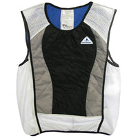 TechNiche HYPERKEWLMC — Veste ultra à refroidissement par évaporation d’eau, bleu, grand-Veste ultra sport à refroidissement par évaporation d’eau; tremper dans l’eau pendant 1 à 2 minutes pour profiter d’un soulagement rafraîchissant en tout confort d’une durée de 5 à 10 heures