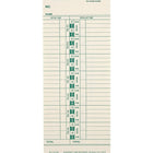 Acroprint - Cartes de présence hebdomadaires pour modèles ES900/125/150, bilingue-Cartes de présence pour les modèles Acroprint ES900, 125 et 150.
