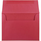 JAM Paper Enveloppes Stardream A6 à effet métallisé,rouge Jupiter, 250/paquet-Intérieur vierge où écrire un mot personnalisé