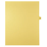 Markmaker - 25 tabs/PQT,5 PQT/Boite, Intercalaires imprimes Legal, Chamois, 1/15th coupe| format lettre, sans trous, Numero 186-Intercalaires imprimes Legal