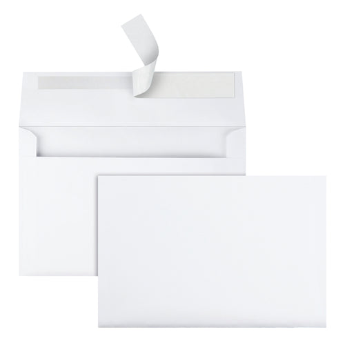 30 Enveloppes A7 Autocollantes Avec Bordure Dorée - Pour Invitations Mariage, Anniversaire, Cartes De Vœux