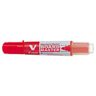 Pilot - Marqueurs BeGreen V-Board Master pour tableau blanc − Pointe arrondie − Rechargeable − Couleurs variées − Paquet de 5 (BG-WBMAVBM-S5)-Couleurs variées : noir, bleu, rouge, vert, orange