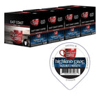 East Coast Coffee - Highland Grog, noisette, 96 capsules K-Cup, recyclable-96 par boîte