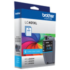 Brother - LC401XLCS Cartouche d’encre cyan à haut rendement d’origine-L’encre d’origine Brother produit des impressions aux couleurs riches et éclatantes qui résistent à l’épreuve du temps.