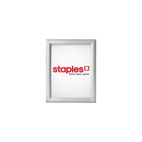 Futech - Porte-enseigne avec cadre à pression et coins à onglet SFM001, 10 ¼ po x 13 po x ½ po, aluminium, paq./2-Format du cadre : 10 ¼ po x 13 po; format de l'affiche : 8 1 ½ po x 11 po