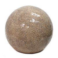 Simple Designs -Lampe de table boule de pierre de 7 3/4 "- Champagne-Lampe de table Stone Ball