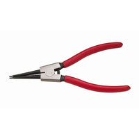 HVTools – Pince de précision de 5 po à anneau de retenue, mince, 10 x 4 x 1 po, argenté-Pince de précision de 5 po à anneau de retenue de HV Tools en acier matricé avec embouts internes de type plat