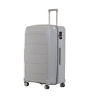 Air Canada - Valise rigide à roulettes pivotantes de 28 po Optimum Collection - Gris clair-8 Roues pivotantes
