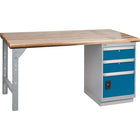 Kleton - Établis Préconçus, Cap 2500 Lb, 60po La X 24po P, 34po H-Capacité 2500 lb