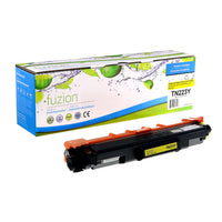 fuzion - Brother TN223Y Cartouche De Toner Compatible - Rendement Standard - Jaune-Couleur d'encre: Jaune