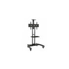 Rocelco – Chariot de téléviseur à écran plat standard VSTC, noir-Ce chariot pour écran plat robuste et élégant peut être utilisé pour de nombreuses applications, y compris pour les réunions, les conférences, les présentations, l’école, les kiosques mobiles et l’affichage numérique.